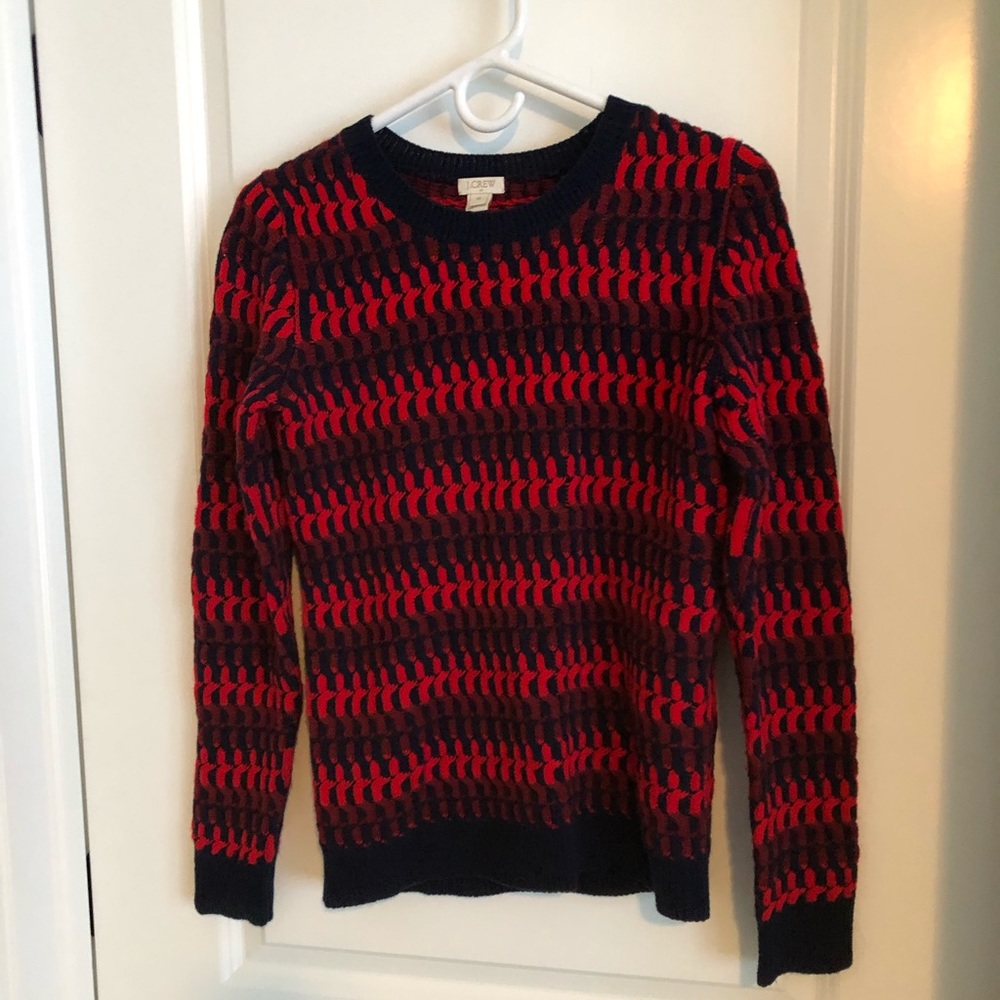 J crew chunky knit sweater